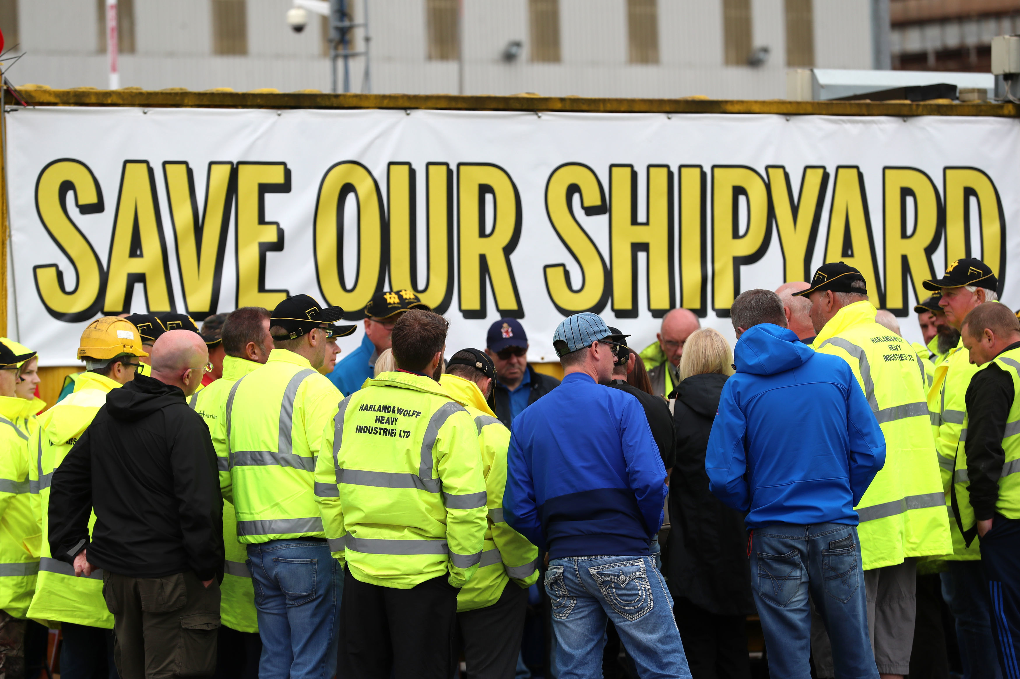 Harland & Wolff’s future was also under threat in 2019